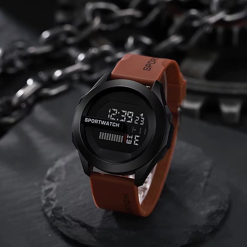 Sport Watch for Man Luxury Digital Wristwatch Stopwatch Luminous with Date Week Original Waterproof Clock Free Shipping