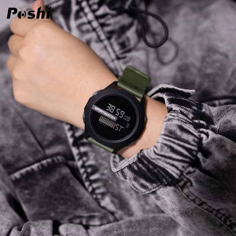 Sport Watch for Man Luxury Digital Wristwatch Stopwatch Luminous with Date Week Original Waterproof Clock Free Shipping
