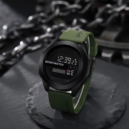 Sport Watch for Man Luxury Digital Wristwatch Stopwatch Luminous with Date Week Original Waterproof Clock Free Shipping